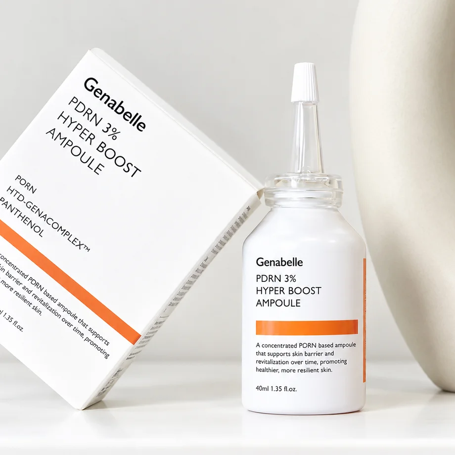 Genabelle PDRN 3% Hyper Boost Ampoule product and package