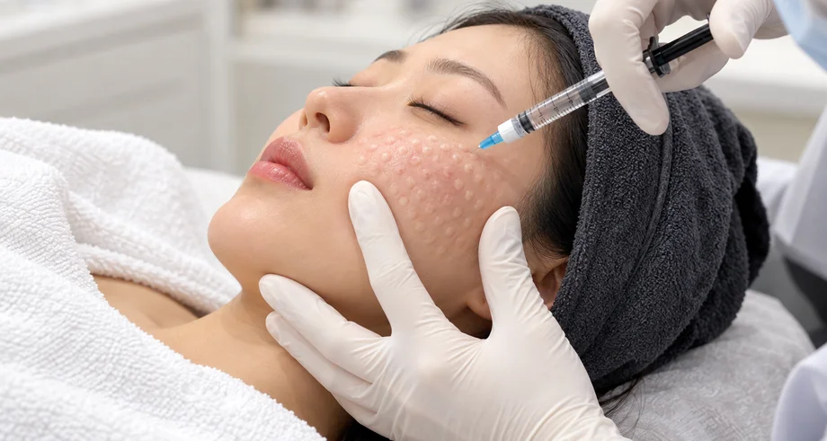 If the treated area feels lumpy to the touch (Sinnonhyeon Station Dermatology / Rejuran Healer Emboss)
